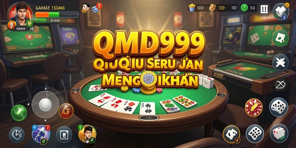 Tampilan gameplay QiuQiu yang menarik dan interaktif di DMD999.