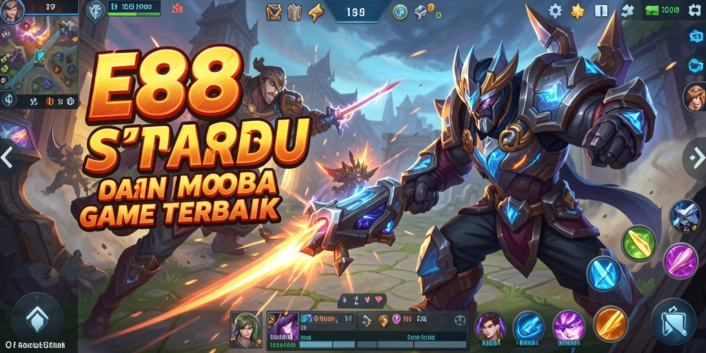 Gameplay E88 yang menegangkan dengan pertarungan tim yang epik.