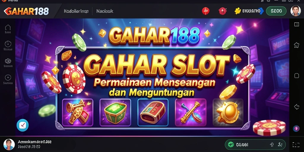 Tampilan menarik dalam permainan Slot GAHAR188 dengan fitur bonus.