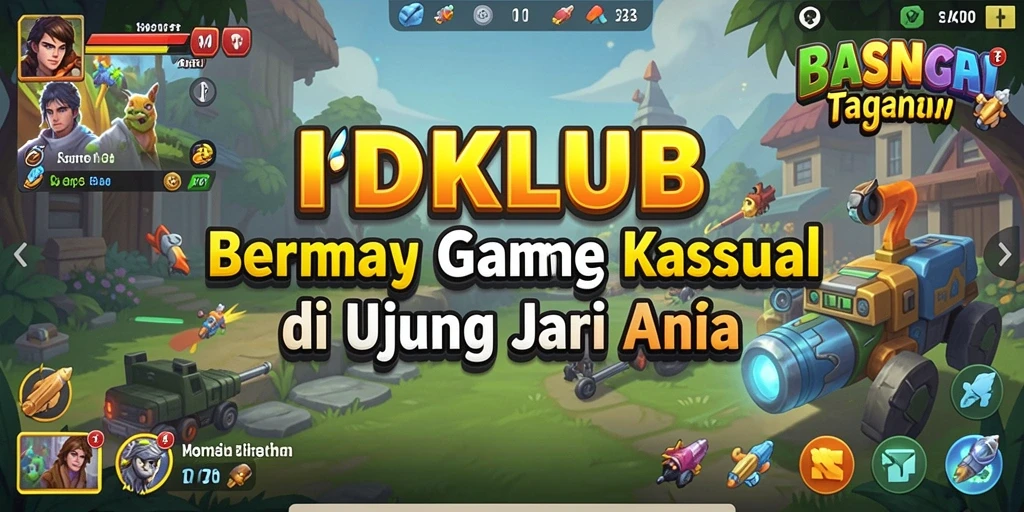 Tampilan gameplay seru dan interaktif di IDKLUB.