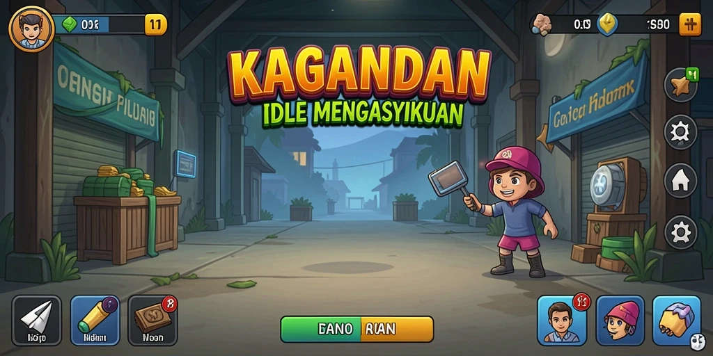 Tampilan gameplay KAGANDAN yang menawan dan interaktif.
