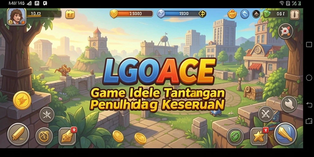 Tampilan gameplay menawan dari LGOACE yang menyenangkan.