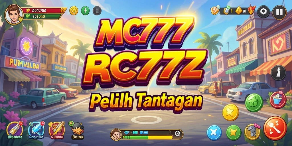 Tampilan gameplay seru dan penuh aksi dari MC777.