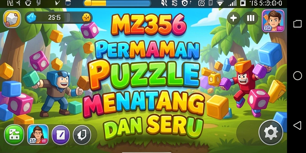 Gameplay seru dari game Puzzle MZ356 yang menantang.