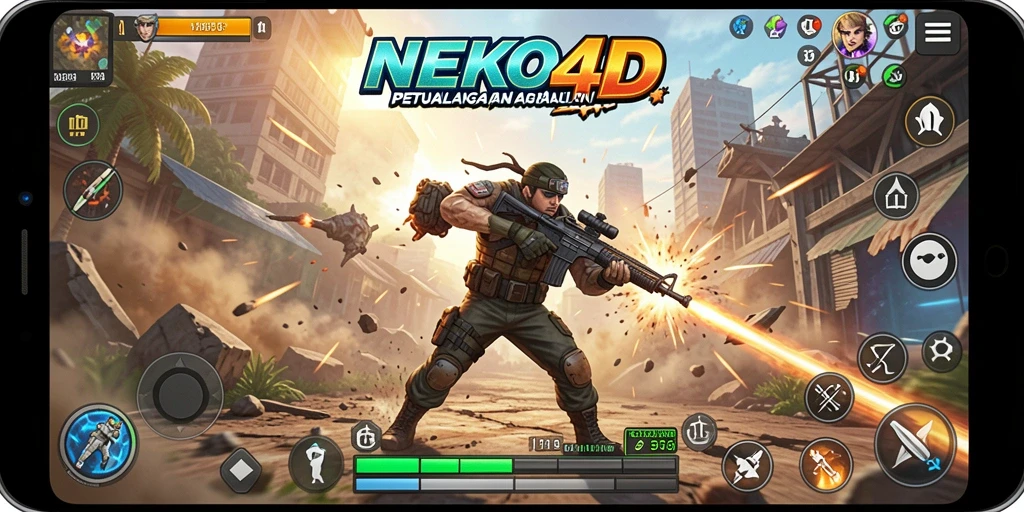 Gameplay aksi seru dengan grafis memukau NEKO4D.
